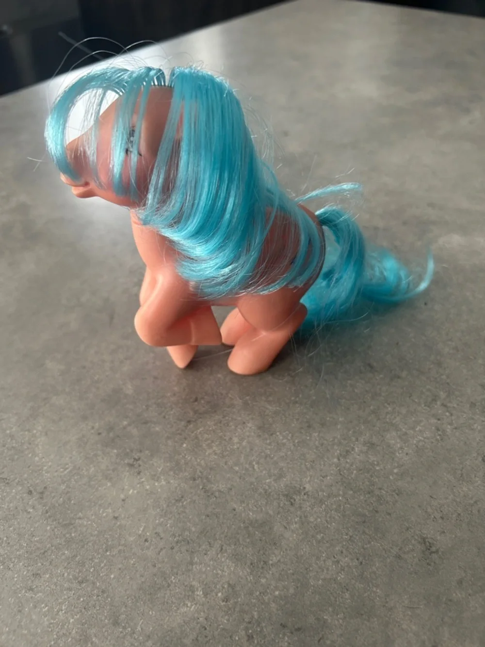 My Little Pony MLP vintage Hasbro années 80 -Cheveux bleus "Firefly" rose pégase - Picture 3 of 3